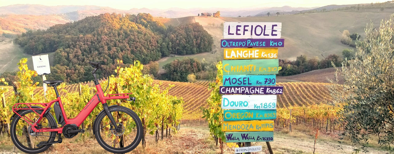 Scopri di più sull'articolo Oltrepò Pavese in e-bike con guida e degustazione vino